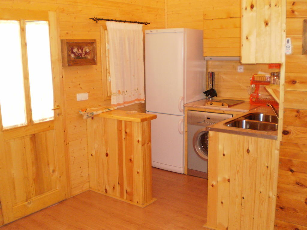 Cabanas De Madera El Rinconcillo Arroyo Frio Szoba fotó