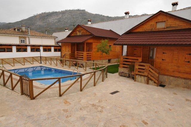 Cabanas De Madera El Rinconcillo Arroyo Frio Szoba fotó